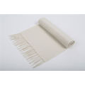 Most popular special design white cashmere scarf with many colors